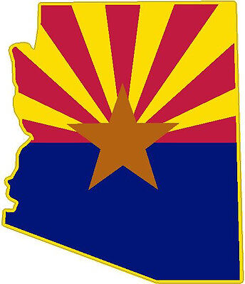 Arizona shaped flag